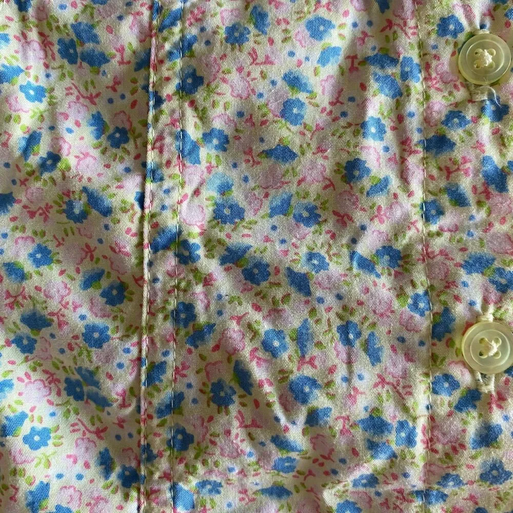 Old Navy Vintage Floral Button-up Dress Girls' 4/5